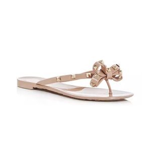 Valentino Garavani RUBBER ROCKSTUD
THONG Jelly flip-flops Size 41 NWOB